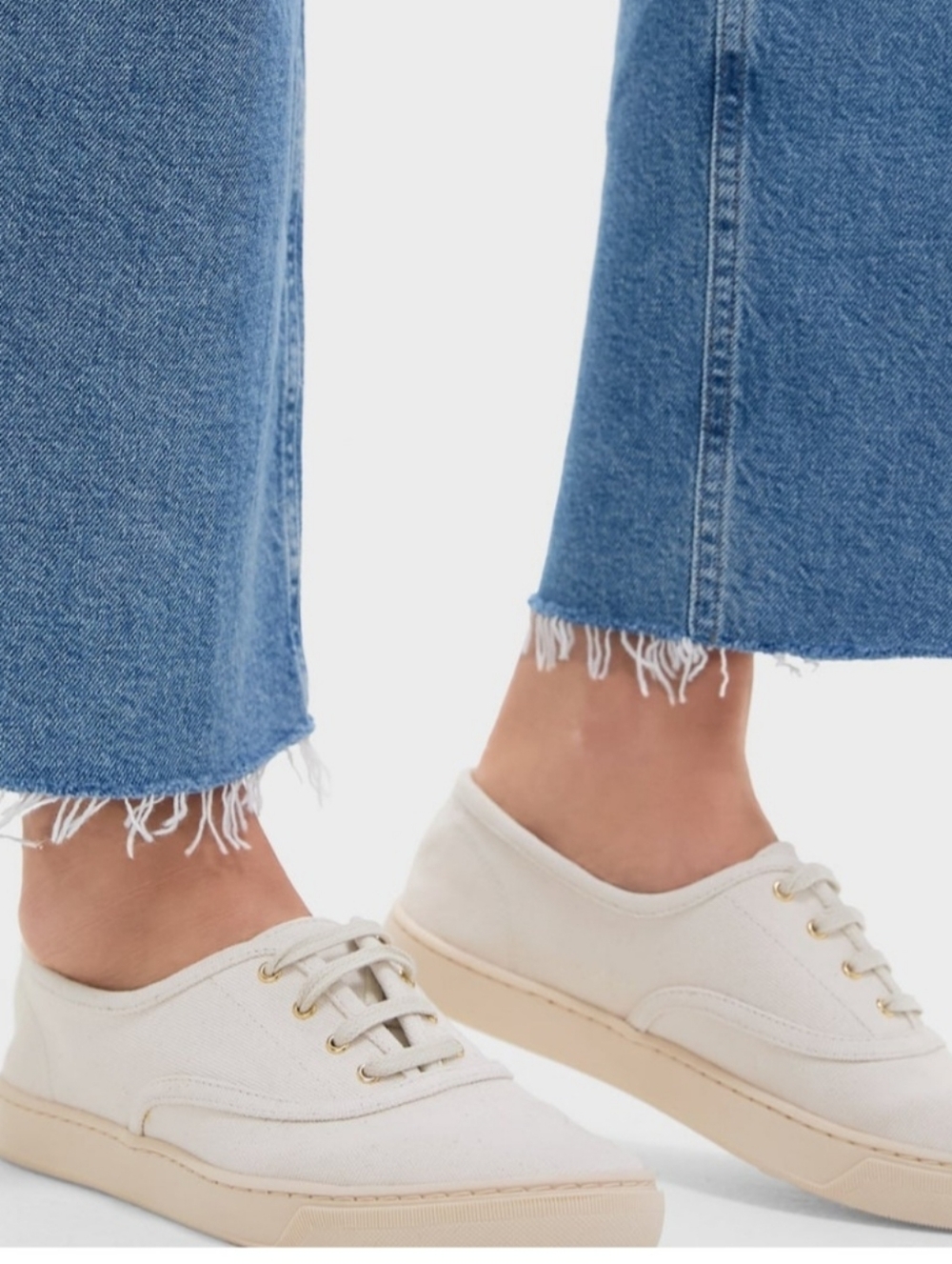 Tuckernuck Ivory Canvas Sneaker